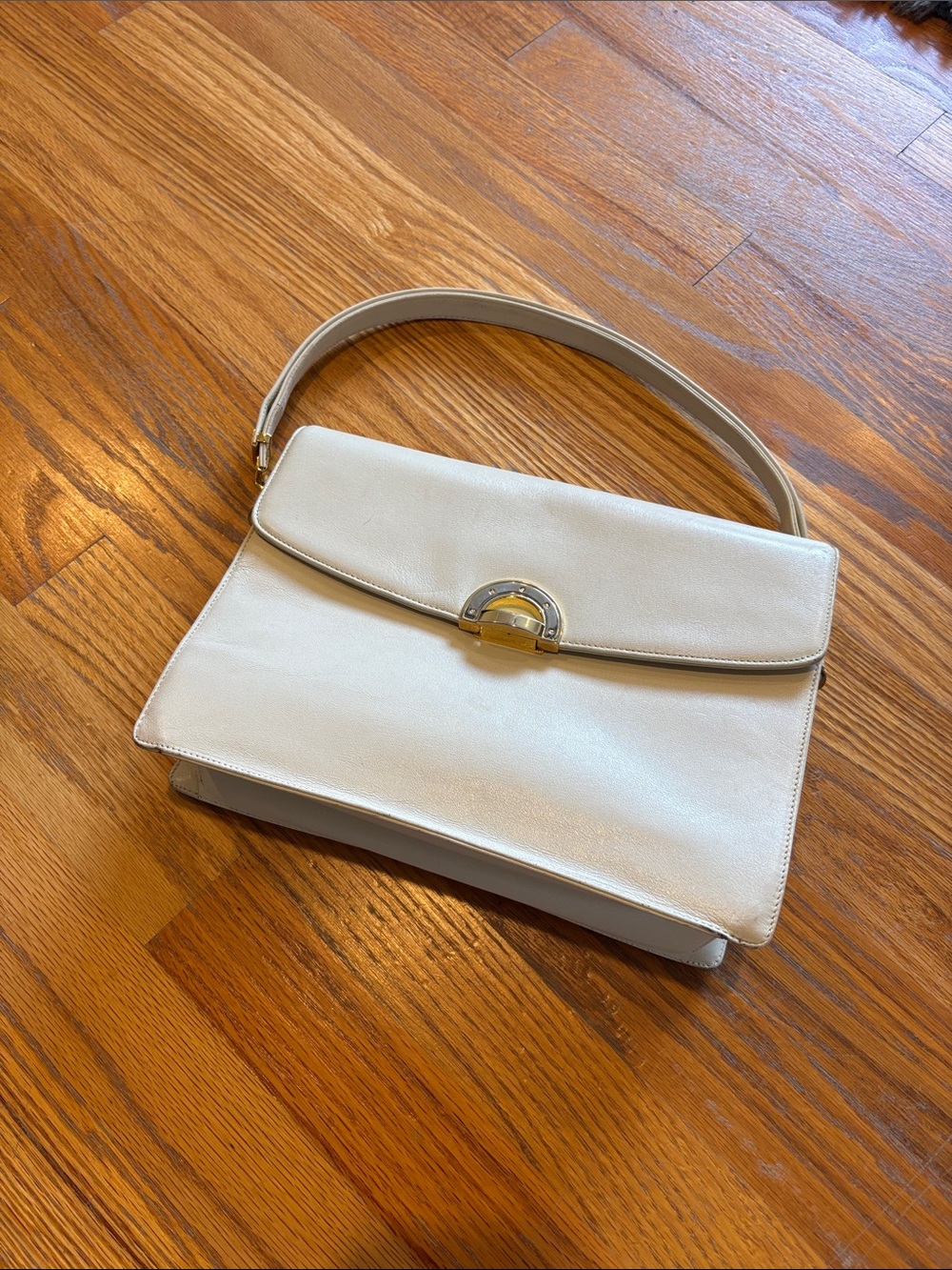 1950’s Vintage Kovet Leather Top-Handle Shoulder Bag